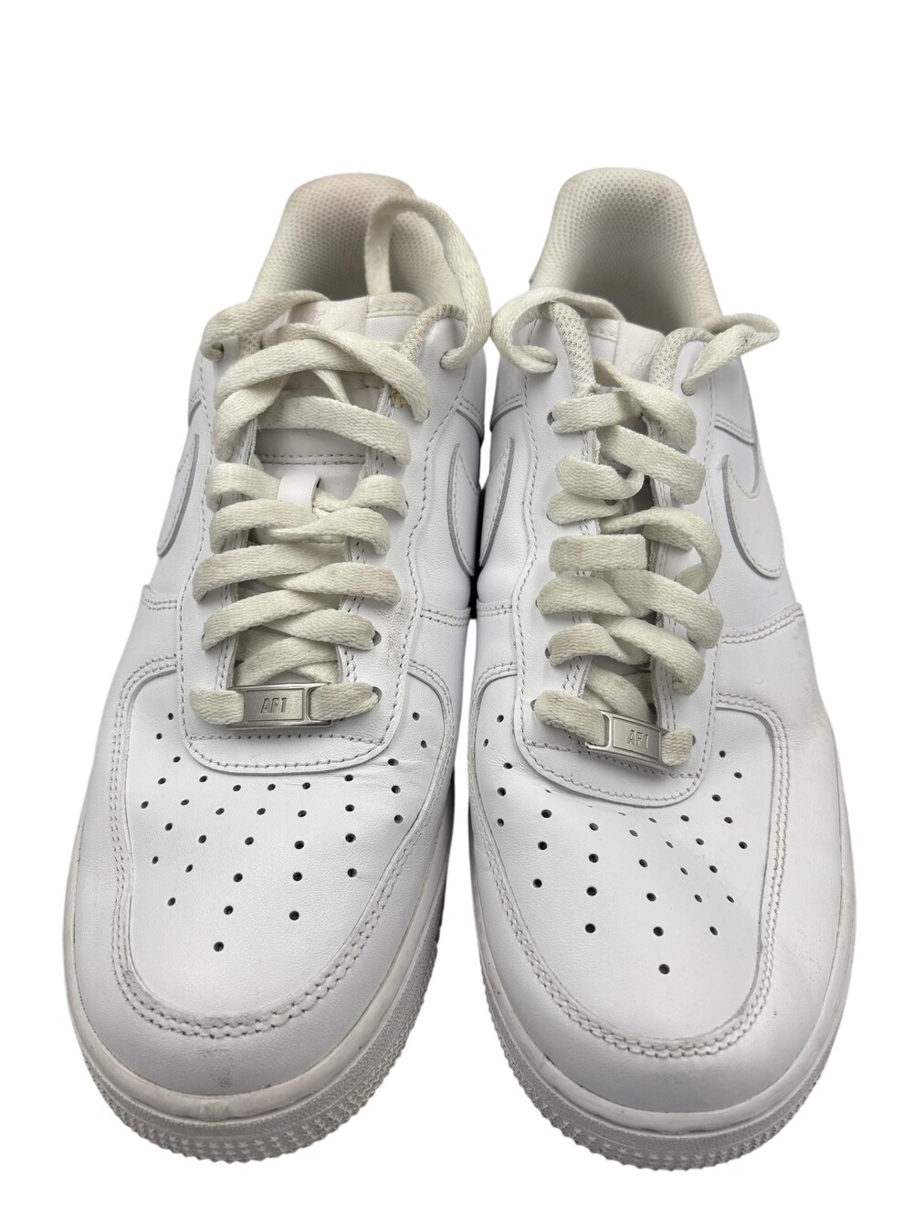 Nike Air Force 1 '07 Shoes Mens Size 9 White Triple White Leather CW2288-111 #1